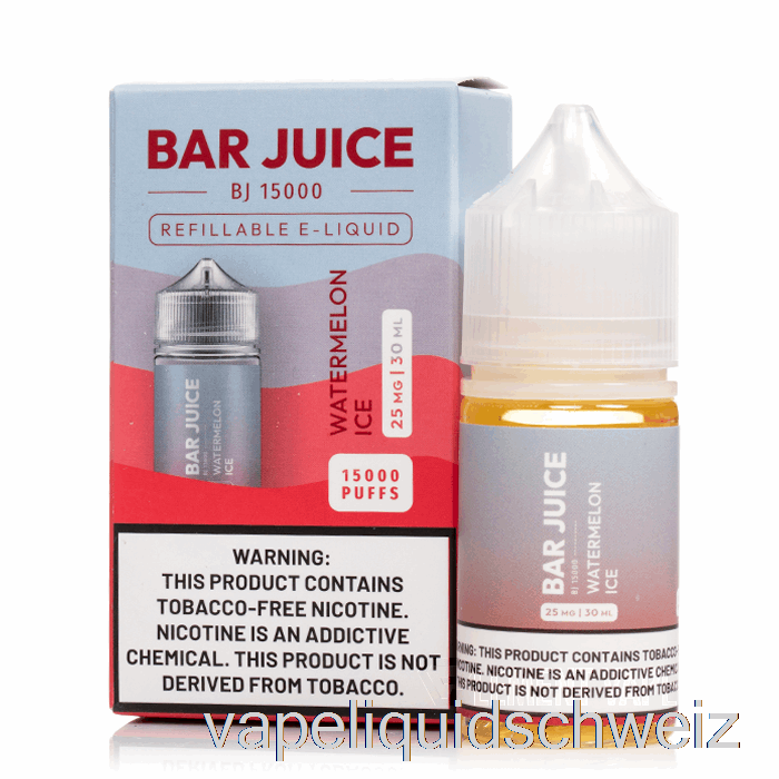 Wassermeloneneis - Riegelsaft - 30 Ml 50 Mg Vape Ohne Nikotin